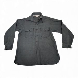 Woolrich Men's Green Casual Button-Down Shirt - L